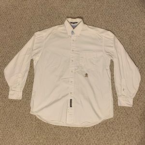 White Tommy Hilfiger Button Up